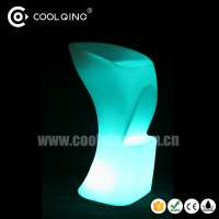 Night Club LED Bar Furniture high Chair with 16 color changing