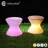 Hot sale led furniture series waterproof outdoor chair led glowing plastic bar chair