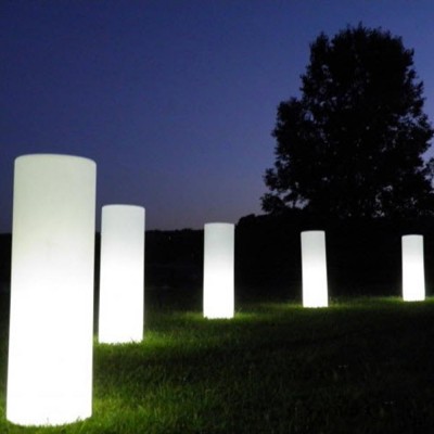 Outdoor Wedding Decoration Roman Pillar Plastic Illuminated Led Decorative Pillars with Remote Control